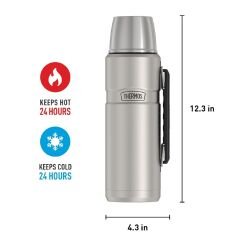 Thermos SK2010 Stainless King Large 1.2 lt - Gri