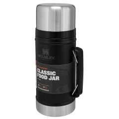 Stanley Klasik Vakumlu Çelik Yemek Termosu 0.94 Lt - Siyah