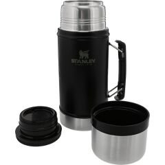 Stanley Klasik Vakumlu Çelik Yemek Termosu 0.94 Lt - Siyah