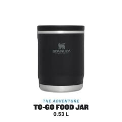 Stanley Adventure To-Go Vakumlu Paslanmaz Çelik Yemek Termosu 0,53 Lt - Siyah