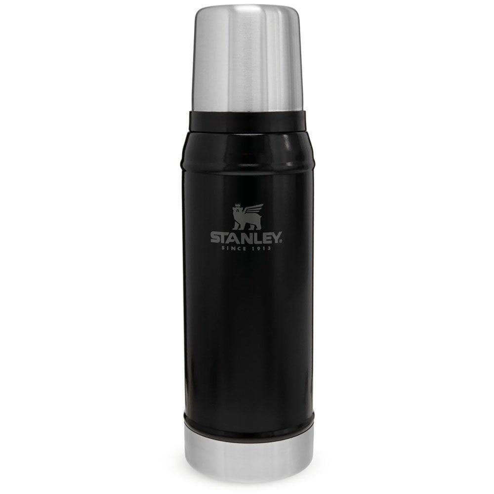 Stanley Klasik Vakumlu Paslanmaz Çelik Termos 0.75 LT - Siyah