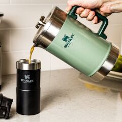 Stanley Klasik French Press Termos 1.4 Lt - Yeşil