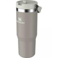 Stanley The IceFlow Flip Straw Pipetli Termos Bardak 0,89 LT - Kül