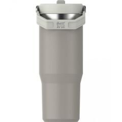 Stanley The IceFlow Flip Straw Pipetli Termos Bardak 0,89 LT - Kül
