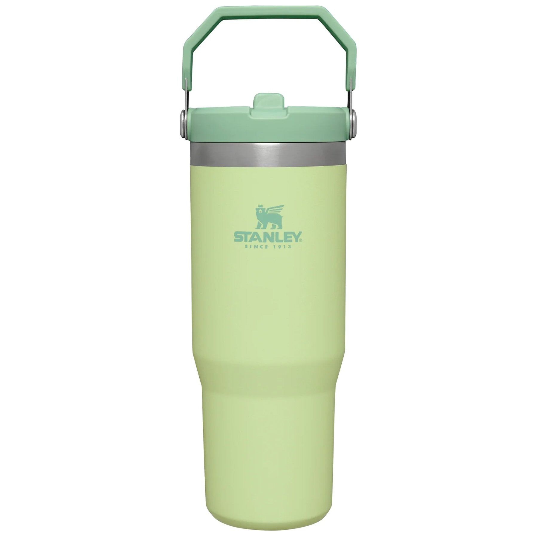 Stanley The IceFlow Flip Straw Pipetli Termos Bardak 0,89 LT - Açık Yeşil