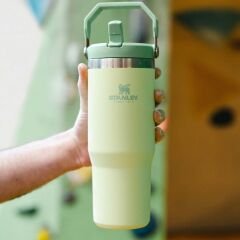 Stanley The IceFlow Flip Straw Pipetli Termos Bardak 0,89 LT - Açık Yeşil