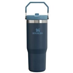 Stanley The IceFlow Flip Straw Pipetli Termos Bardak 0,89 LT - Lacivert