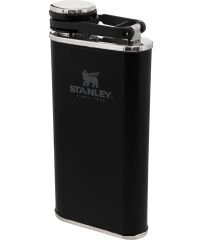 Stanley Klasik Paslanmaz Çelik Cep Matarası 0.23 Lt - Siyah