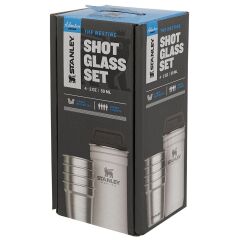 Stanley Adventure Çelik Shot Bardak Seti - Siyah