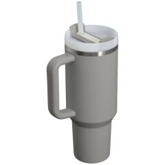Stanley Quencher Pipetli Termos Bardak 1.18 Lt - Kül Rengi