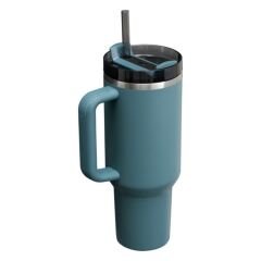 Stanley Quencher Pipetli Termos Bardak 1.18 Lt - Petrol Rengi