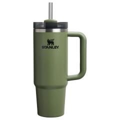 Stanley Quencher Pipetli Termos Bardak 0.89 Lt - Haki