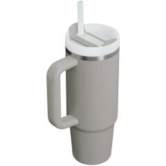 Stanley Quencher Pipetli Termos Bardak 0.89 Lt - Kül Rengi