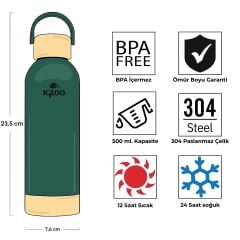 Igloo Hydrate Pro Termos 500ml - Yeşil